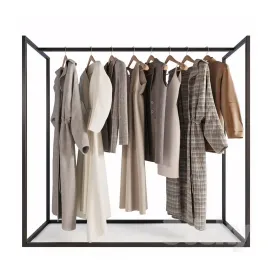 Hanger with womens clothing